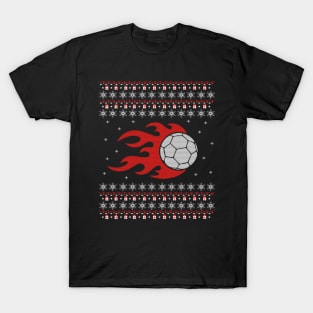 Handball Ugly Christmas Sweater Gift T-Shirt